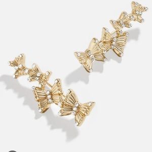 BAUBLEBAR
Yara Pavé Butterfly Climber Earrings